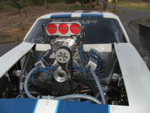 thumb engine front view